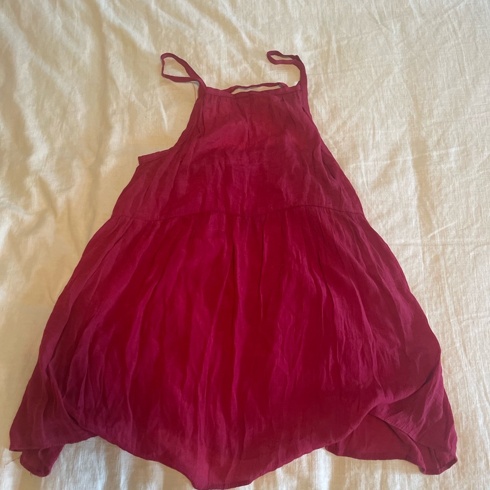 Red beach coverup from Urban Outfitters!